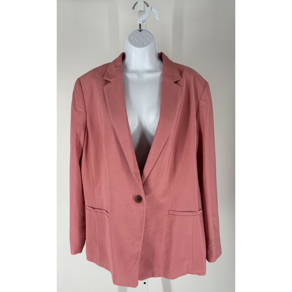 NWT LOFT Pink One-Button Blazer